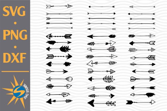 Download Arrow, Tribal Hand Drawn Arrow Bundle - Arrow Collection