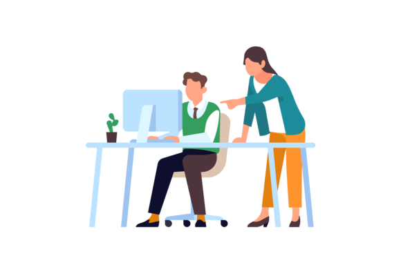 Download Office Staff Work. People Brainstorming. - Brainstorming Collection