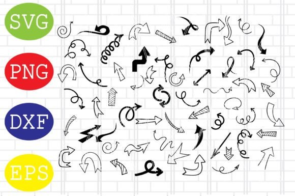 Download Curly Arrow Svg, Arrows Doodles Svg - Arrow Collection